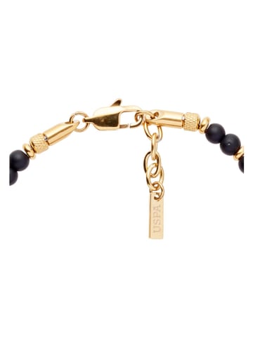 U.S. Polo Assn. Vergold. Armkette mit Edelsteinen