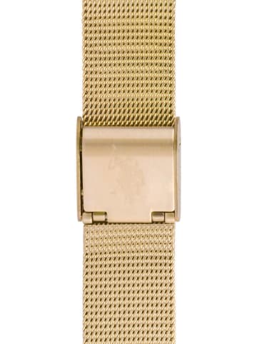 U.S. Polo Assn. Zegarek kwarcowy w kolorze złoto-ciemnozielonym