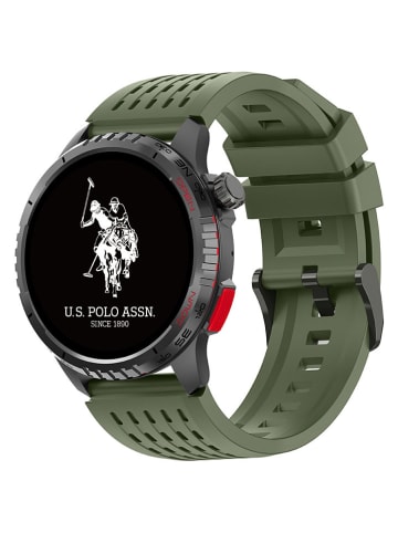 U.S. Polo Assn. Smartwatch w kolorze oliwkowo-czarnym