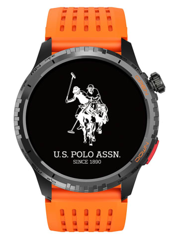 U.S. Polo Assn. Smartwatch oranje/zwart