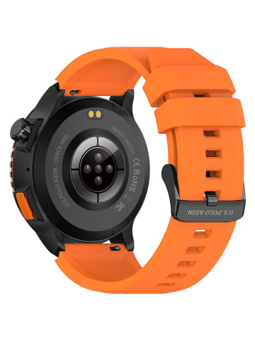 U.S. Polo Assn. Smartwatch in Orange/ Schwarz