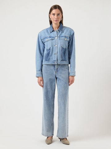 YAS Jeansjacke "Faro" in Hellblau