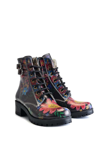 Goby Boots in Schwarz/ Bunt