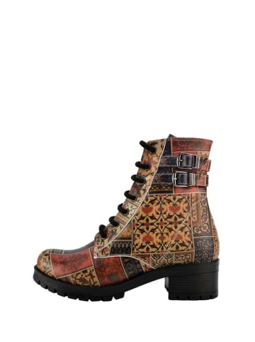 Goby Boots bruin/meerkleurig