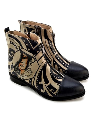 Goby Boots zwart/beige