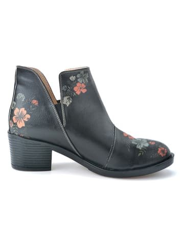 Goby Boots in Schwarz/ Bunt