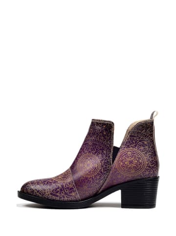 Goby Enkelboots paars/meerkleurig