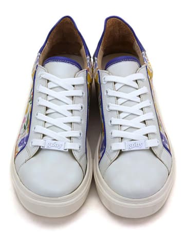 Goby Sneakers in Weiß/ Blau