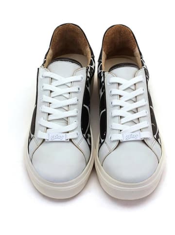 Goby Sneakers in Weiß/ Schwarz