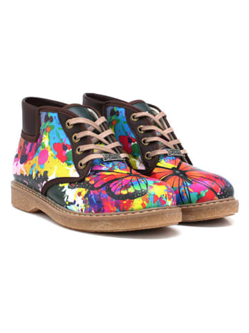 Goby Ankle-Boots in Bunt/ Schwarz