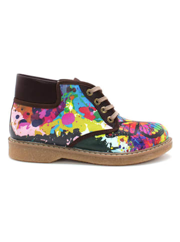 Goby Ankle-Boots in Bunt/ Schwarz