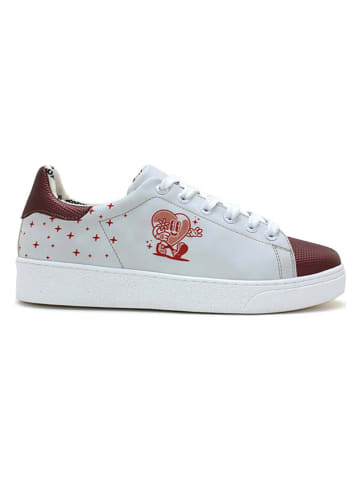 Goby Sneakers wit/rood