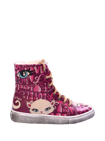 Goby Sneakers in Pink/ Bunt