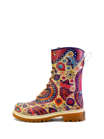 Goby Boots in Gelb/ Bunt