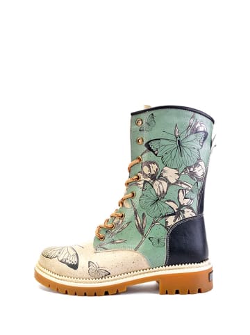 Goby Boots in Blau/ Bunt