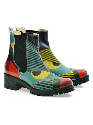 Goby Chelsea-Boots in Blau/ Bunt