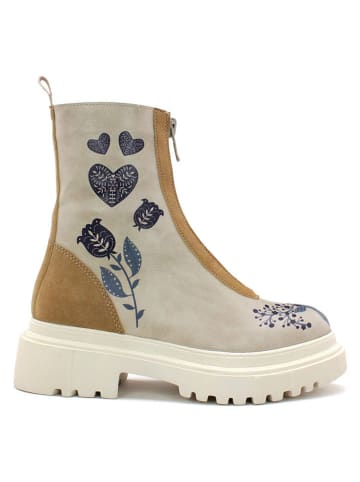 Goby Boots beige/crème