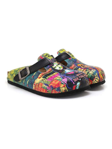 Goby Clogs meerkleurig