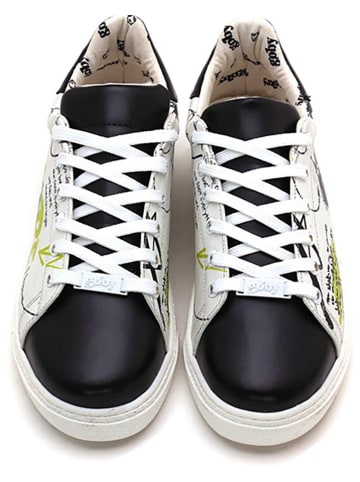 Goby Sneakers in Weiß/ Schwarz