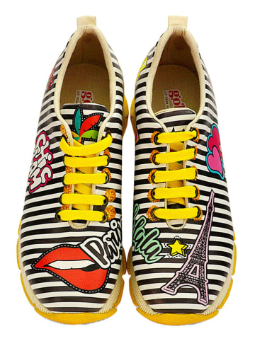 Goby Leren sneakers meerkleurig