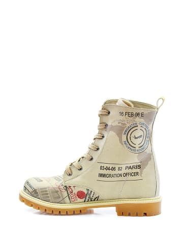 Goby Boots beige/meerkleurig