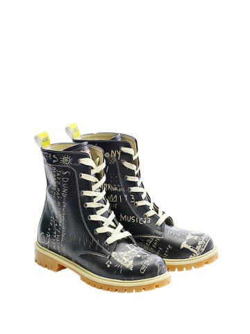 Goby Boots zwart/meerkleurig