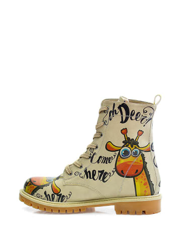 Goby Boots beige/meerkleurig
