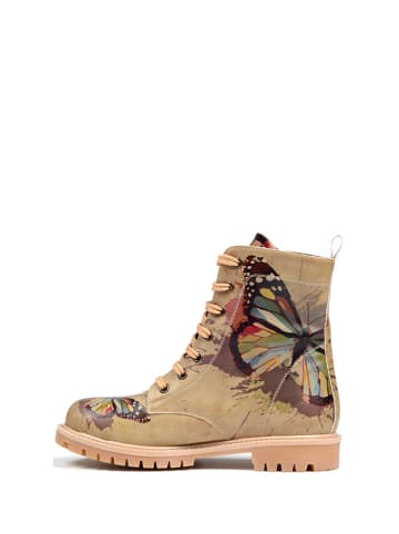 Goby Boots in Beige/ Bunt