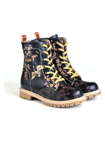 Goby Boots in Bunt/ Dunkelblau