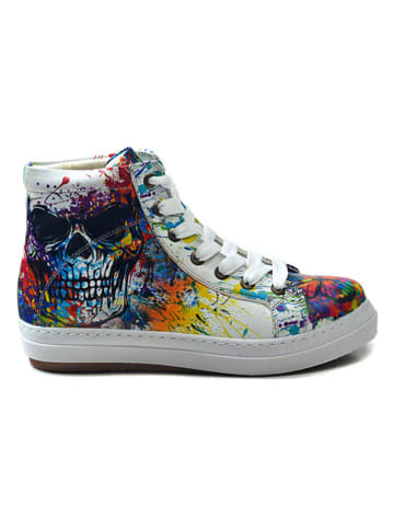 Goby Sneakers wit/meerkleurig