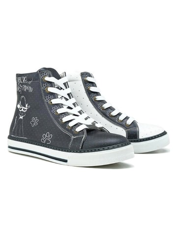 Goby Sneakers in Weiß/ Schwarz/ Bunt