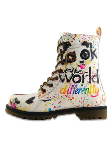 Goby Boots wit/meerkleurig