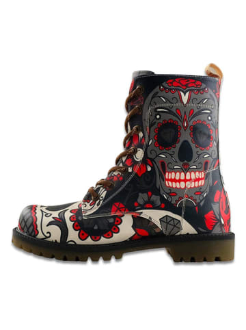 Goby Boots antraciet/meerkleurig