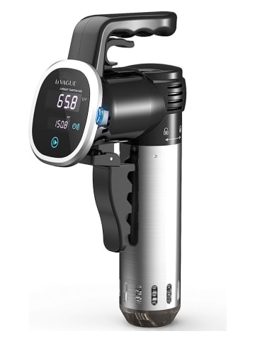 LA VAGUE Sous-vide precisiekoker "Sous-Chef" zilverkleurig/zwart