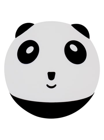 LA VAGUE Nachtlampje "Happy Panda" wit/zwart - Ø 10,5 cm