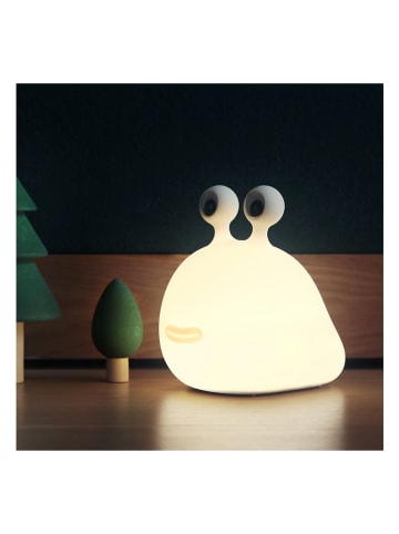 LA VAGUE Lampka nocna "Googly" w kolorze białym - 13 x 10 x 12,5 cm