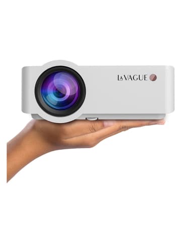  Cayler & Sons Beamer "LV-HD320" mit Leinwand in Weiß