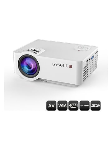  Cayler & Sons Projektor "LV-HD320" w kolorze białym z ekranem