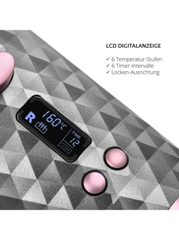 Ailoria Automatyczna lokówka bezprzewodowa w kolorze srebrnym