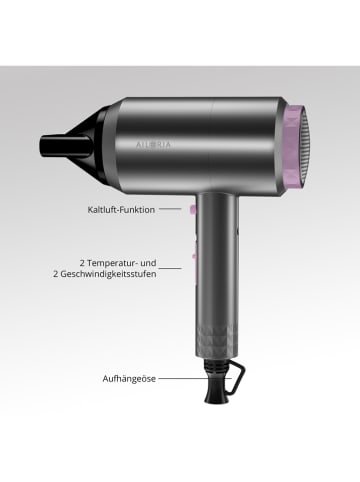 Ailoria Haartrockner mit Ionen-Technologie in Schwarz