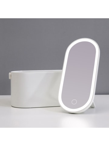 Ailoria Beautycase met dimbare ledspiegel wit