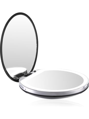 Ailoria LED-Taschenspiegel in Schwarz