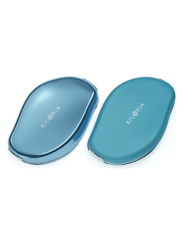 Ailoria Haar- & Hornhautentferner "Glide & Glow" in Hellblau