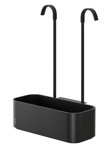 Tiger Duschkorb "2-Store" in Schwarz - (B)24,9 x (H)34,3 x (T)12,2 cm
