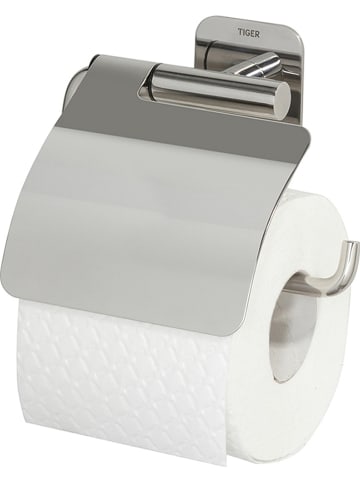 Tiger Toilettenpapierhalter in Chrom - (B)14,6 x (H)13,3 x (T)3,5 cm