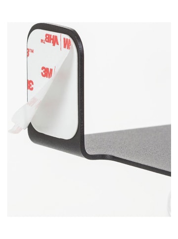 Tiger Wandmeubel "Colar" zwart - (B)18 x (H)5 x (D)10,1 cm