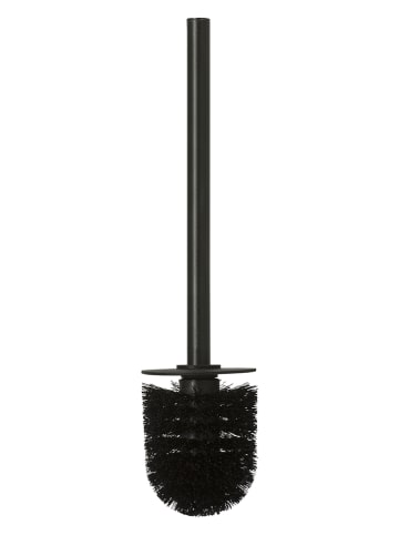 Tiger Toiletborstelgarnituur "Porto" zwart - (H)35 x Ø 9 cm