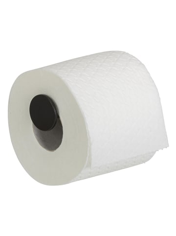 Tiger Toilettenpapierhalter "Porto" in Schwarz - (L)12 x Ø 3,4 cm