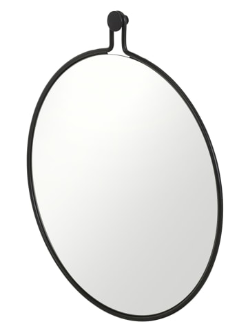 Tiger Spiegel "Porto" zwart - (B)47 x (H)53 x (D)4 cm