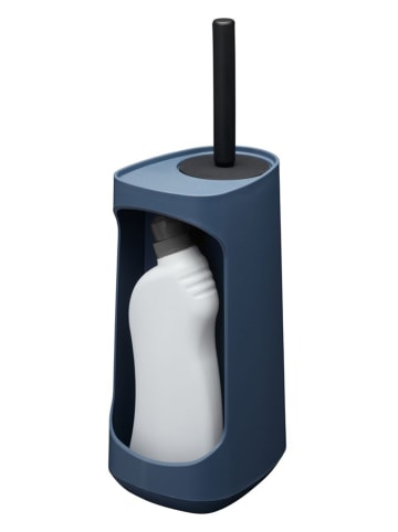 Tiger Toiletborstelgarnituur "Tess" donkerblauw - (H)45,4 cm